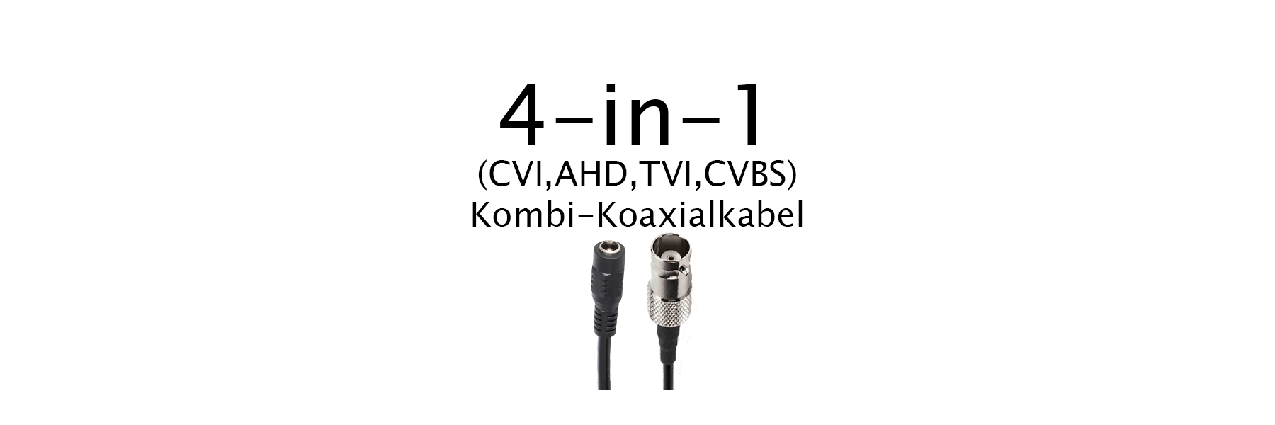 Analog-Kameras (CVI, HDCV, TVI, AHD, 4-in-1)