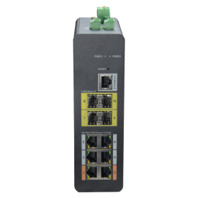 6-Ports PoE-Switch X-SECURITY, 4 SFP, 120W