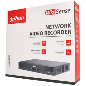 NVR IP-Rekorder DAHUA, 8 Kameras, max. 12 MP Auflösung Ohne Speicher