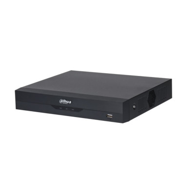 NVR IP-Rekorder DAHUA mit KI, 8 PoE-Ports, 8 Kameras, 12 MP (Ultra4K) Auflösung