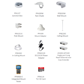 8 MP IP Dome-Kamera DAHUA mit Starlight, KI, Optischer Zoom, 40 m Nachtsicht