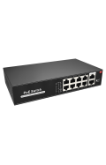 10-Port 8-PoE-Switch OEM, 1000 Mbps,120W