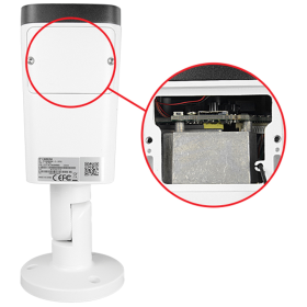 4 MP IP Bullet-Kamera X-SECURITY mit KI, Opticher Zoom, Mikrofon und 60 m Nachtsicht