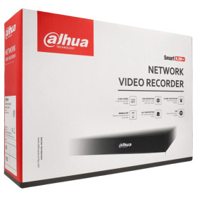NVR IP-Rekorder DAHUA, 8 Kameras, max. 12 MP Aufl&ouml;sung Ohne Speicher