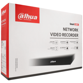 NVR IP-Rekorder DAHUA mit 4 PoE-Ports, 4 Kameras, 12 MP (Ultra4K) Aufl&ouml;sung Onhe Festpatte