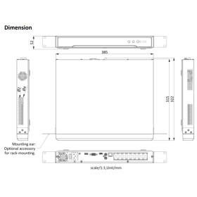NVR IP-Rekorder HIKVISION mit 16 PoE-Ports, 8 MP (4K) Aufl&ouml;sung, Bewegungserkennung 2.0
