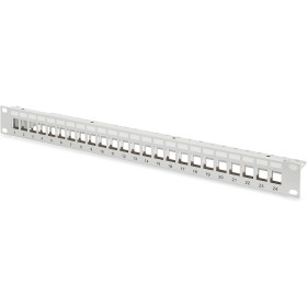 Patchpanel Modular - 19-Zoll - 24 Ports 1HE -...