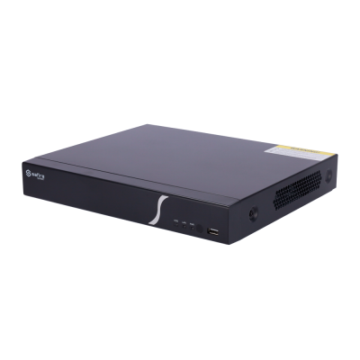 NVR IP-Rekorder Safire Smart mit KI-Funktion, 4 Kameras, 8 MP Auflösung