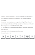 4 IP-Kameras NVR DAHUA mit KI, Gesichtserkennung, 12 MP Auflösung