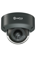 4 MP IP Dome-Kamera SAFIRE Smart mit KI und 30 m Nachtsicht, Grau