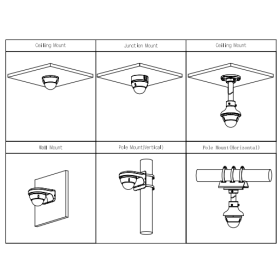 8 MP IP Dome-Kamera DAHUA mit KI, Mikrofon und 30m Nachtsicht, SMD Plus