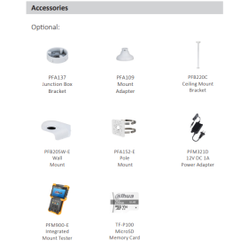 5 MP IP Turret-Kamera DAHUA mit Optischer Zoom, KI, Mikrofon und 40m Nachtsicht, SMD Plus