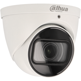 4 MP IP Turret-Kamera DAHUA mit Optischer Zoom, KI, Mikrofon und 40 m Nachtsicht, SMD Plus