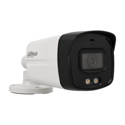 8 MP HDCVI Bullet-Kamera DAHUA mit Full-Colour, Mikrofon und 40 m Nachtsicht
