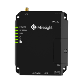 4G Industrie-Router Milesight UR32 mit WLAN und 2 LAN PoE Ports