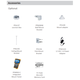 8 MP IP Dome-Kamera DAHUA mit KI Gesichtserkennung, Mikrofon und 50 m Nachtsicht