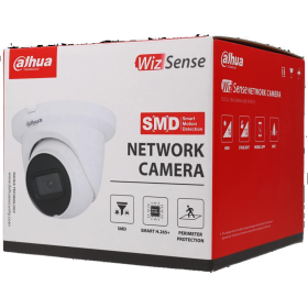 2 MP IP Turret-Kamera DAHUA mit Mikrofon, KI und 30 m Nachtsicht, SMD Plus
