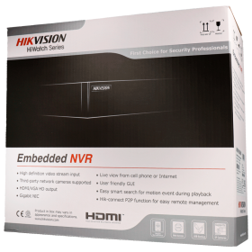 NVR 32 Kameras IP-Rekorder HIKVISION mit KI-Funktion und 12 MP Kameras Aufl&ouml;sung