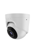 5 MP IP Turret-Kamera AJAX mit KI, Mikrofon und 35 m Nachtsicht. Weiß