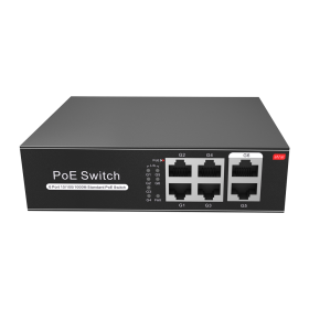 6-Port 4-PoE-Switch OEM, 1000 Mbps, 65W