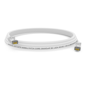 CAT.7 Patchkabel S/FTP PIMF WEISS 1,5m