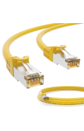 CAT.7 Patchkabel S/FTP PIMF GELB 1m
