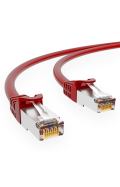 CAT.7 Patchkabel S/FTP PIMF ROT 0,5m