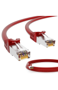 CAT.7 Patchkabel S/FTP PIMF ROT 1m
