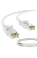CAT.7 Patchkabel S/FTP PIMF WEISS 5m