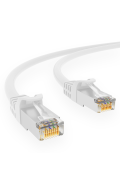 CAT.7 Patchkabel S/FTP PIMF WEISS 5m