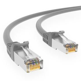 CAT.7 Patchkabel S/FTP PIMF GRAU 15m