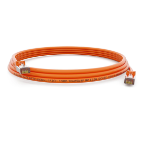 CAT.7 Patchkabel S/FTP PIMF ORANGE 3m