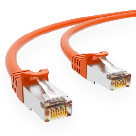 CAT.7 Patchkabel S/FTP PIMF ORANGE 3m