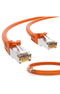 CAT.7 Patchkabel S/FTP PIMF ORANGE 3m
