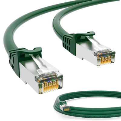 CAT.7 Patchkabel S/FTP PIMF GRÜN 50m