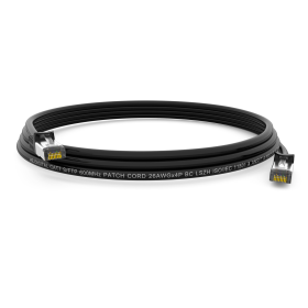 CAT.7 Patchkabel S/FTP PIMF SCHWARZ 3m