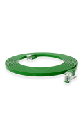 CAT.6 FLACH Patchkabel GRÜN 0,5m