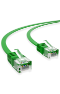 CAT.6 FLACH Patchkabel GRÜN 0,5m