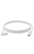CAT.6 Winkel Patchkabel WEISS 20m