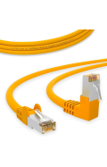 CAT.6 Winkel Patchkabel GELB 15m