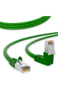 CAT.6 Winkel Patchkabel GRÜN 10m