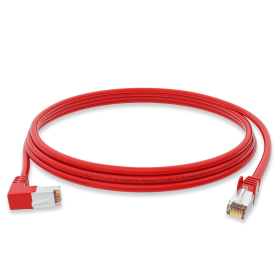 CAT.6 Winkel Patchkabel ROT 10m