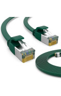 CAT.7 FLACH Patchkabel GRÜN 10m