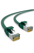CAT.7 FLACH Patchkabel GRÜN 10m
