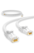 CAT.6 Patchkabel U/UTP WEISS 2m