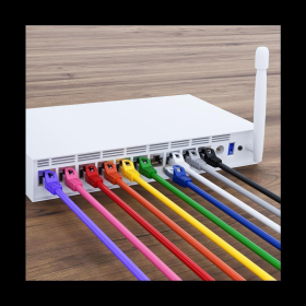 CAT.6 Patchkabel U/UTP BLAU 1m