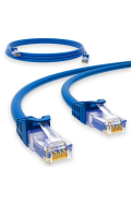 CAT.6 Patchkabel U/UTP BLAU 1m