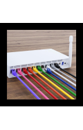 CAT.6 Patchkabel U/UTP BLAU 1m