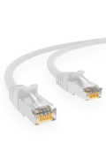 CAT.6 Patchkabel S/FTP WEISS 0,25m