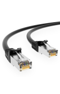 CAT.6 Patchkabel S/FTP SCHWARZ 5m